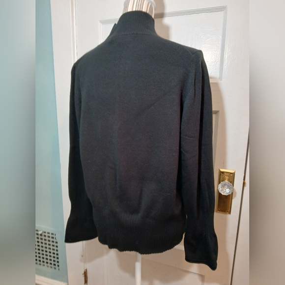 French Connection Black Bell Sleeve Sweater - xl - Picture 2 of 4